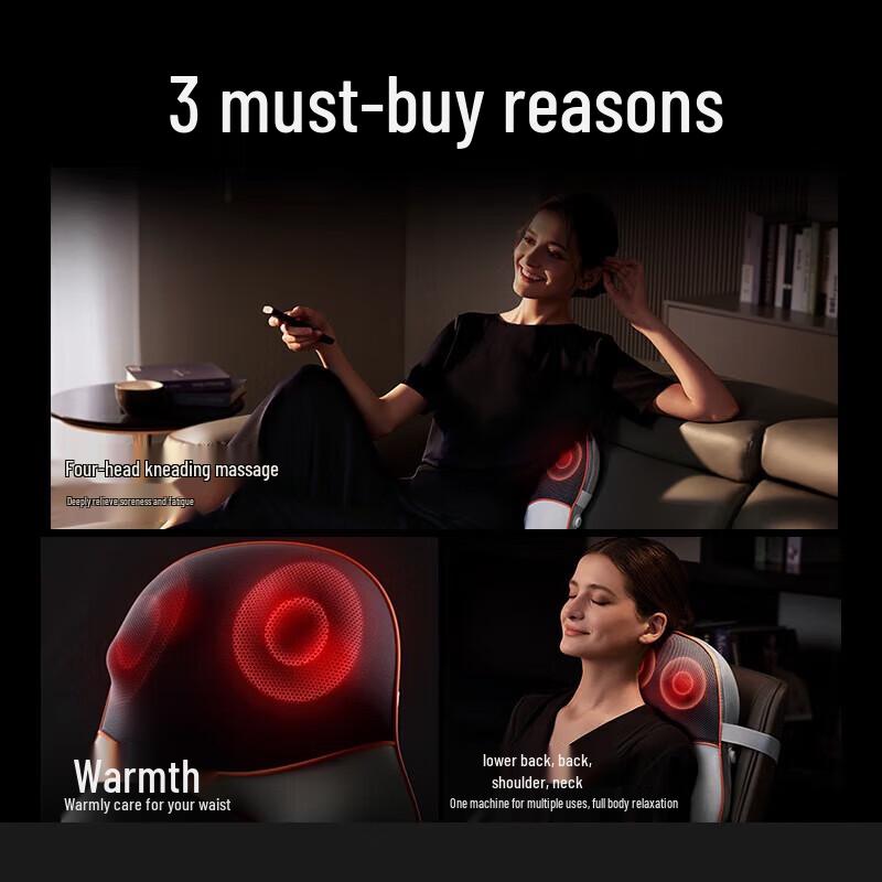 

SKG Lumbar & Back Massager with Heat