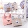 High-density Coral Velvet Parent-child Dry Hair Cap Cartoon Embroidered Dry Hair Cap Bath Cap Headband