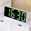 Simple Style Digital Clock Led Alarm Clock Bedroom Electronic Desktop Clock With Temperature Display Adjustable Brightness 12/24