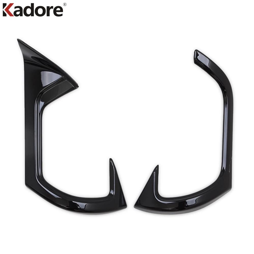 Car Front Side Air Condition Vent Outlet Cover Trim For Toyota Noah Voxy 80 2014 2015 2016 2017 2018 Black Interior Accessories