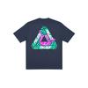 Tri-Zooted Shakka T-Shirt Navy Unisex Tops Blue P19TS247