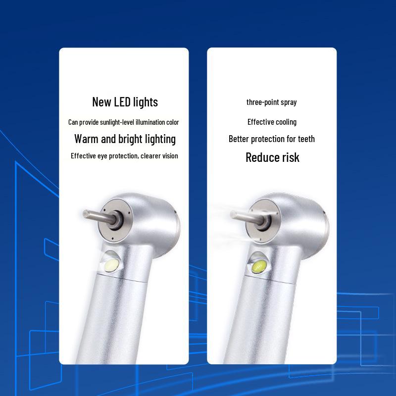 NSK PANA MAX High-Speed Dental Handpiece with Light & Four-Point Spray