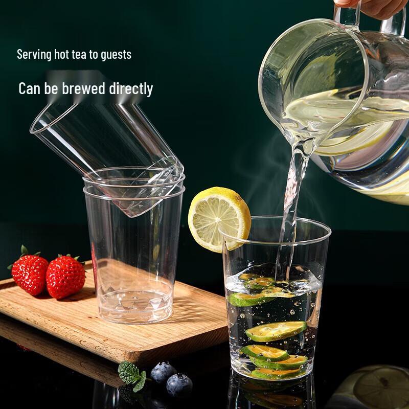 Meiliya 300ml Einweg-Plastikbecher