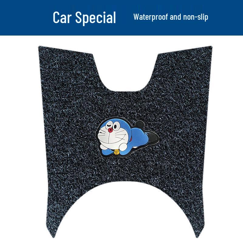 DaFu DX150 Coil Foot Mats: Waterproof, Sun-Protected, Dirt & Wear-Resistant Pedal Mats with Modified Accessories & Ornaments.