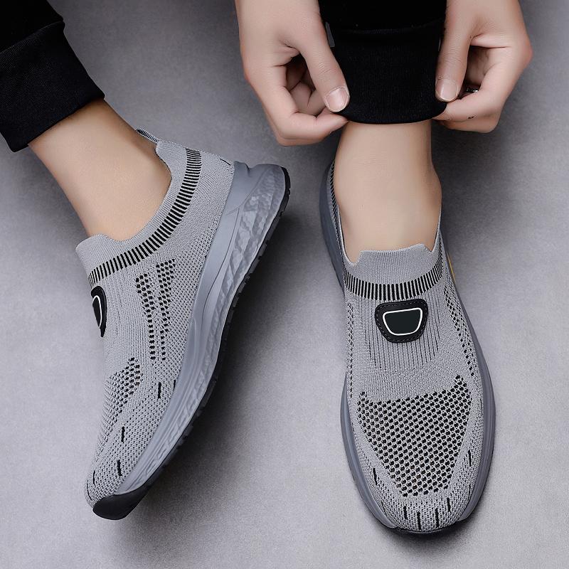 Fashion Summer Breathable Sports Leisure Shoes Soft Soled Men's Mesh Shoes Outdoor Commuting Men's Driving Shoes Minimalist New