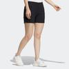 Adidas Logo Straight Regular Shorts Women Shorts Black HT0069