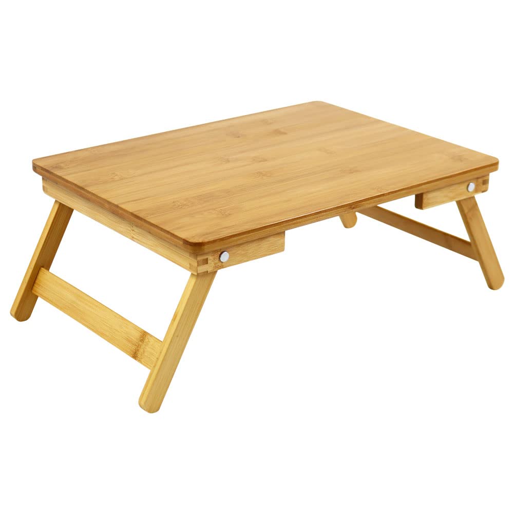 WKWKER Bamboo Computer Bedside Computer Coffee Folding Tray Ideal for Working from Home Camping Picnic or Low Table Desk, Table, Stand, Table, Table,