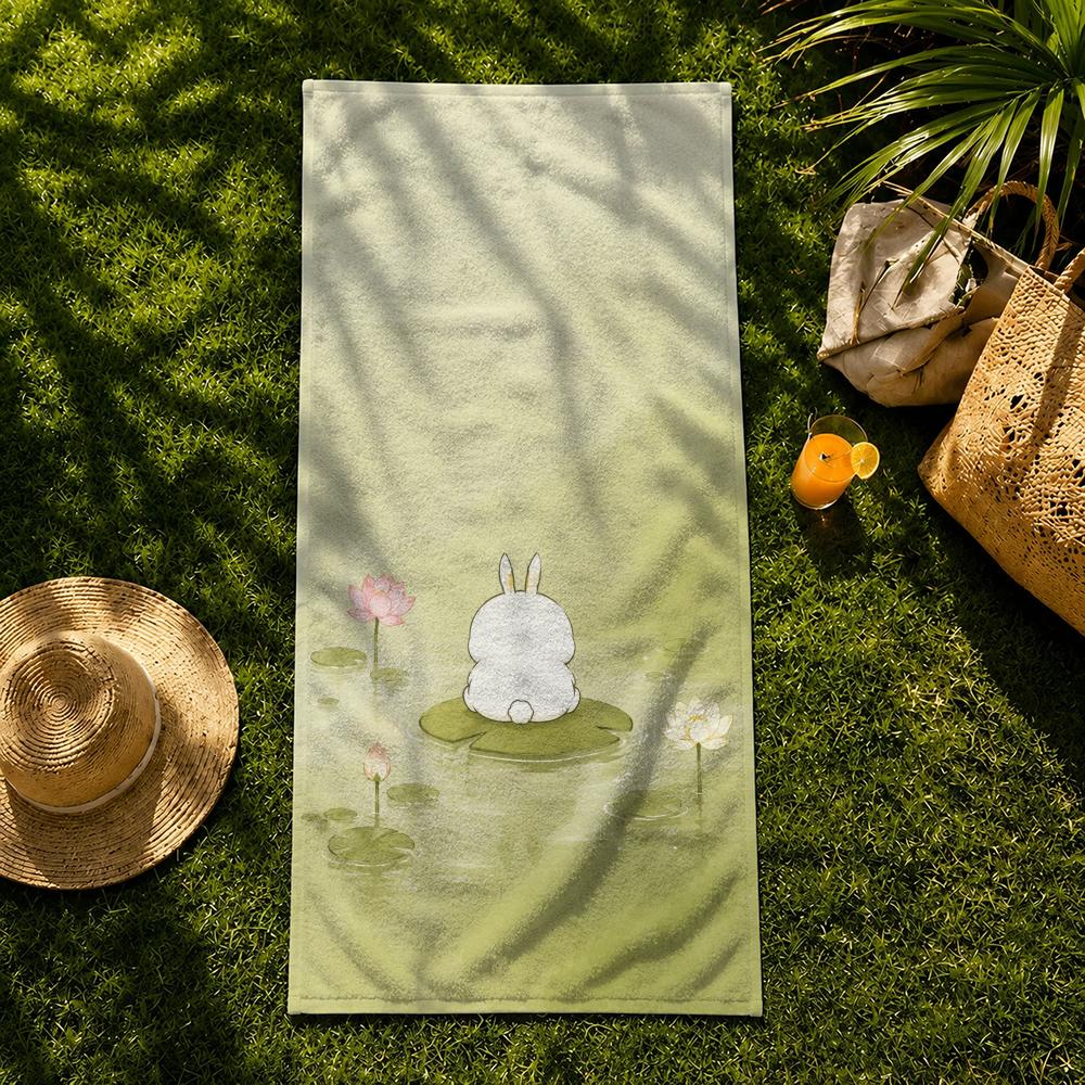 Character Mashi Maro Towel Towel beach towel, quick drying absorbent bath towel for Swim,Gym,Camping,Outdoor hot