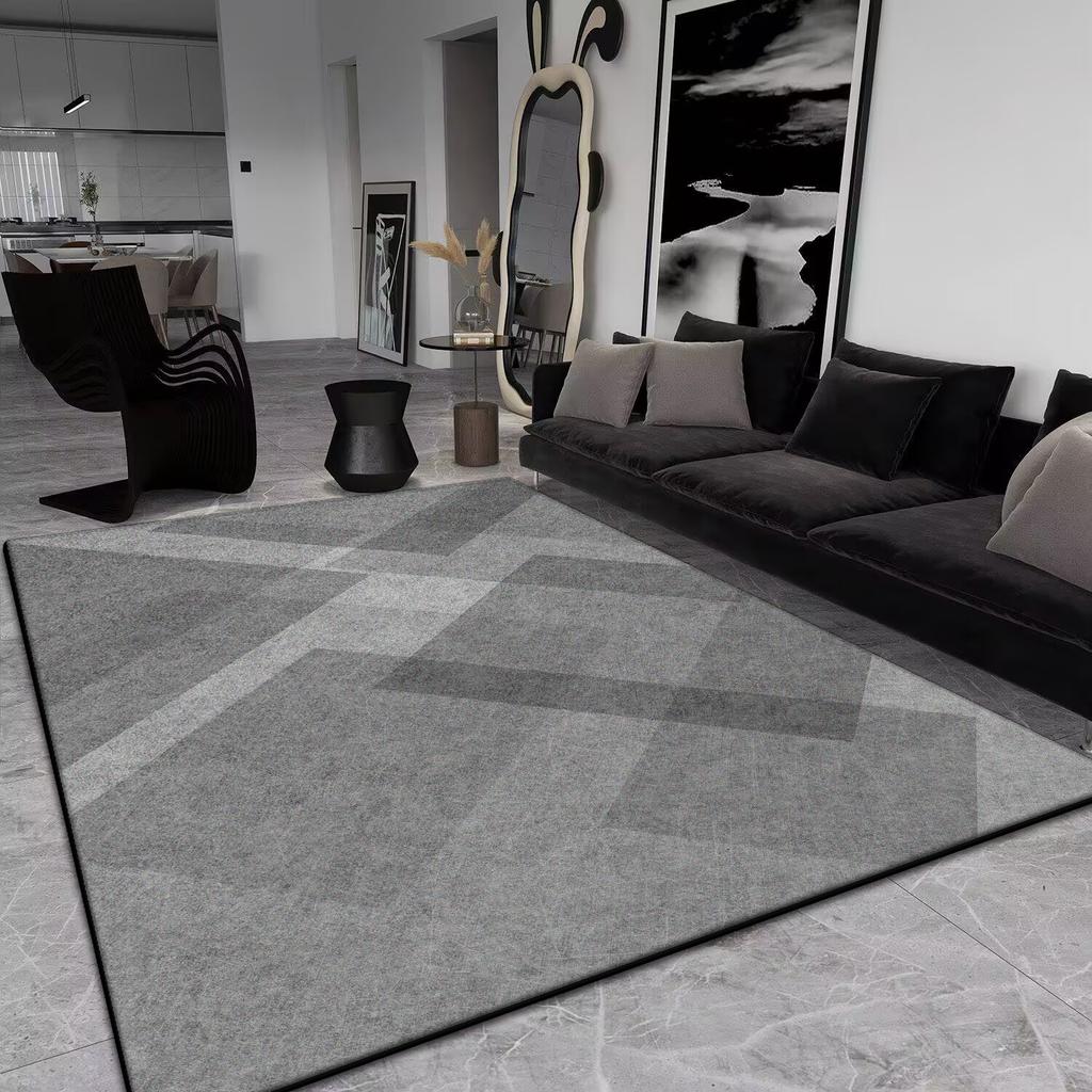 Modern Geometric Decorative Rug for Living Room Nordic Large Area Home Sofa Side Coffee Tables Mat Washable Bedroom Carpet 