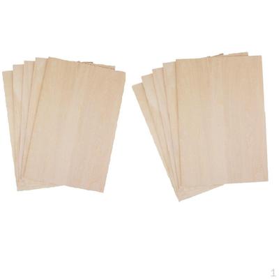 10Pcs Basswood Sheets 2mm Thick DIY Making Kits