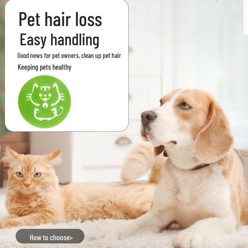 Silicone Pet Hair Remover: Cat & Dog Washing Machine Tool