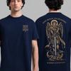 2026 Saint Michael The Archangel Adult HighQuality Printed Cotton Tee Unisexs Clothing Unisexs Summer Fashionable Trend T Shirt