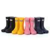 Custom-made Solid-color Rain Boots for Children, Comfortable and Lightweight, Essential for Outdoor Camping