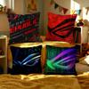 ROG Logo Pillow Gift Home Office Decoration Pillow Bedroom Sofa Car Cushion CoverPillow Case