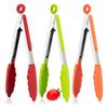 Morydovs 3-Piece Silicone Kitchen Tongs Set, 21cm