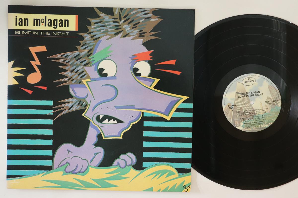 

LP Record IAN MCLAGAN Bump In The Night SRM14007 MERCURY 1981 US Rock Used