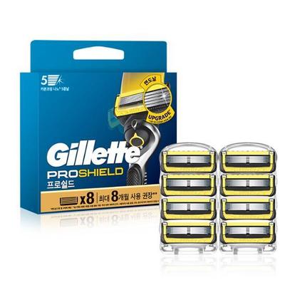 Gillette ProShield Yellow Razor Blades 8 Packs