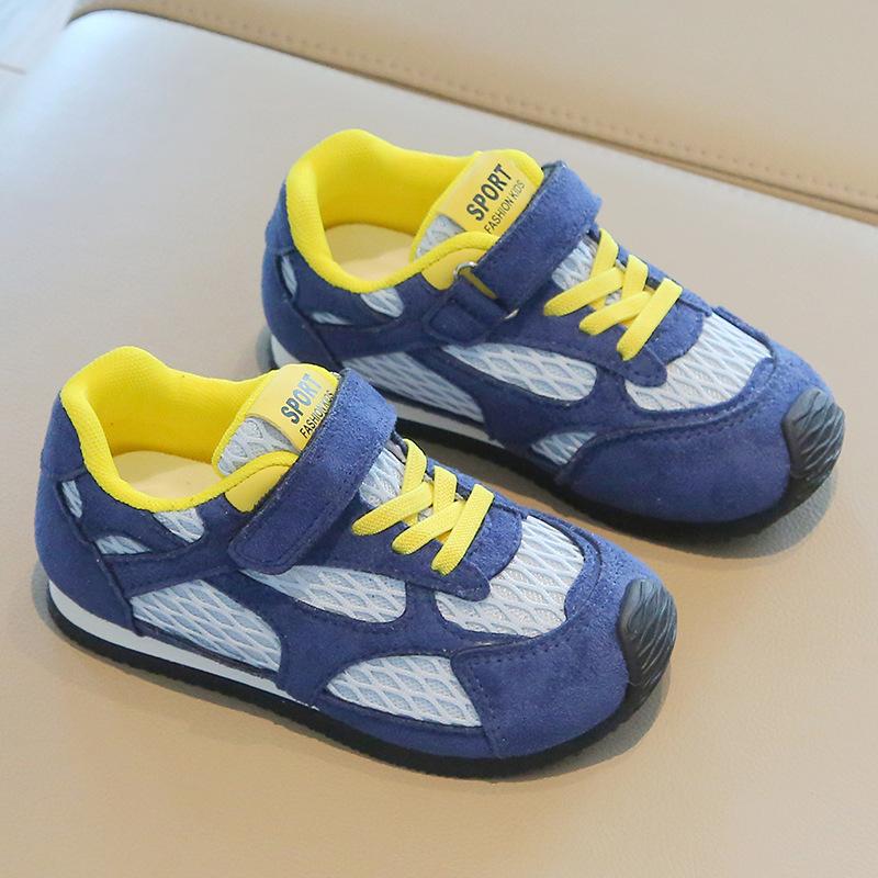 Children's Forrest Gump shoes 2025 spring and autumn new boys' sports shoes mesh girls' casual shoes soft-soled baby German training shoes