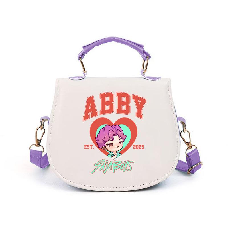 Kpop Animation Cartoon Printing Korean Version Of The Trend Handbag Multi-Function Portable Shoulder Messenger Bag