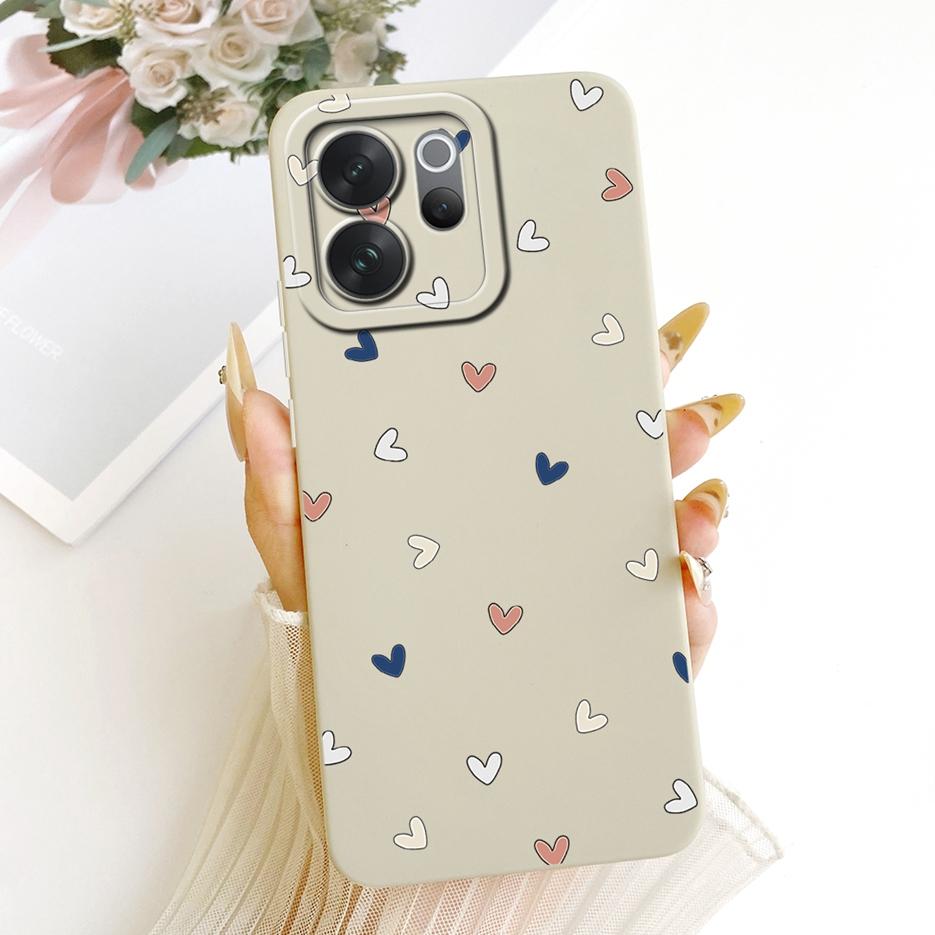 For Vivo V70 5G Case V2538 Luxury Art Painted Cover Soft Silicone Case For Vivo V70 Elite V2548 V 70 VivoV70 FE V70FE V2550 Bags