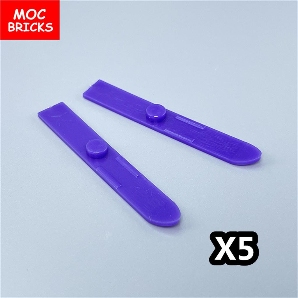 MOC Blocks Beach Ocean Palm Torso Pants Muscle Figure Ski Glasses Particles Assembled Construction Bricks Children's Playthings