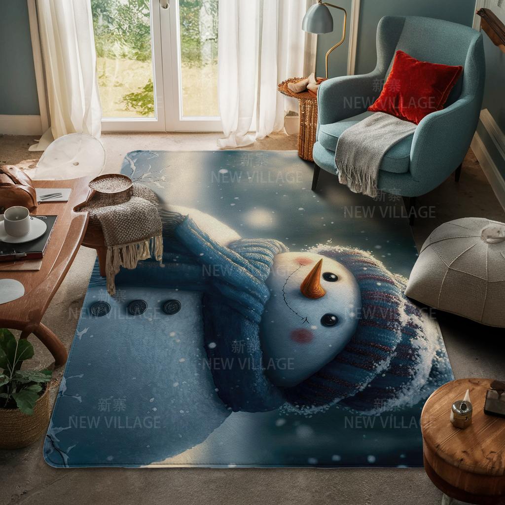 Koberec ke vchodu do domu Rohožka ke dveřím do domu Obývací pokoj Vana Koupelna Protiskluzové koberce s absorpcí vody vana Veselé Vánoce zima