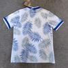 Mens Bamboo Fiber Football Jersey Short Sleeve Soccer Shirt Brazil Leaf Design Edition
