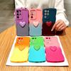 Gradual Change of Color Three-dimensional Love for Samsung S25 Mobile Phone Case S23/S22 Foreign Trade Trend A34/A23 Fashion A70