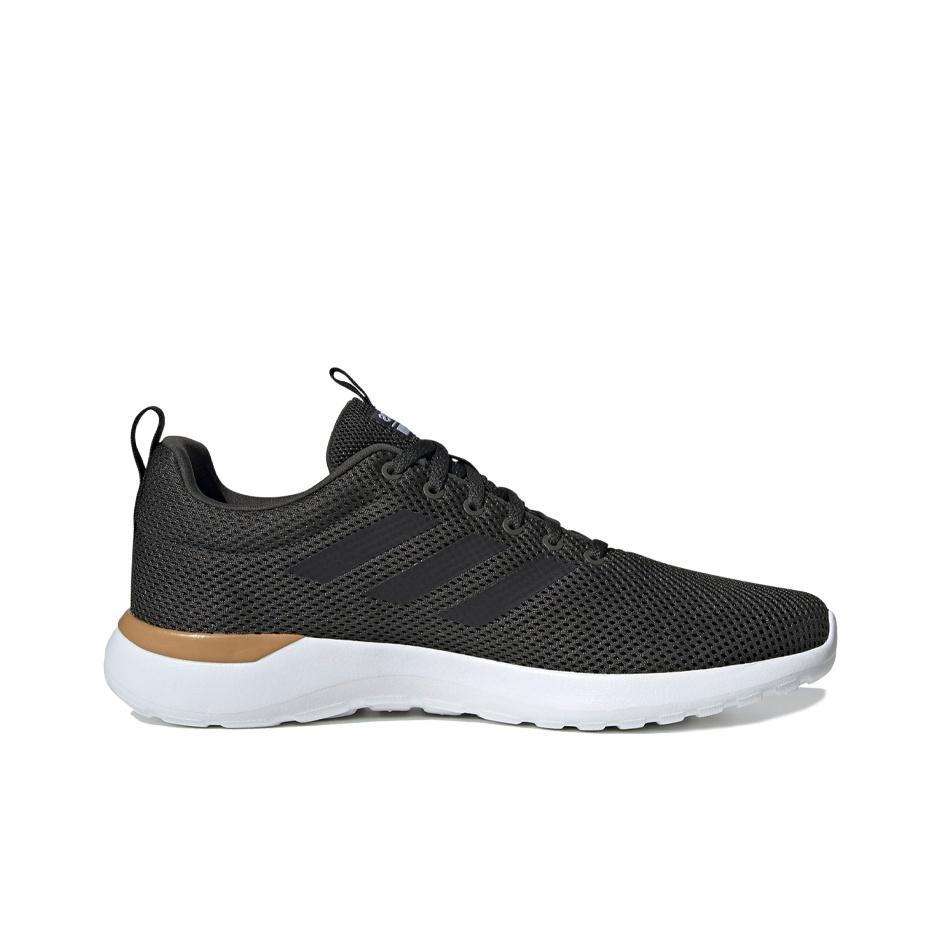 adidas Neo Lite Racer Cln Wygodna Sportowa Amortyzacja Buty Lifestyle Niskie Męskie sneakersy Czarny Biały Złoty FW1335