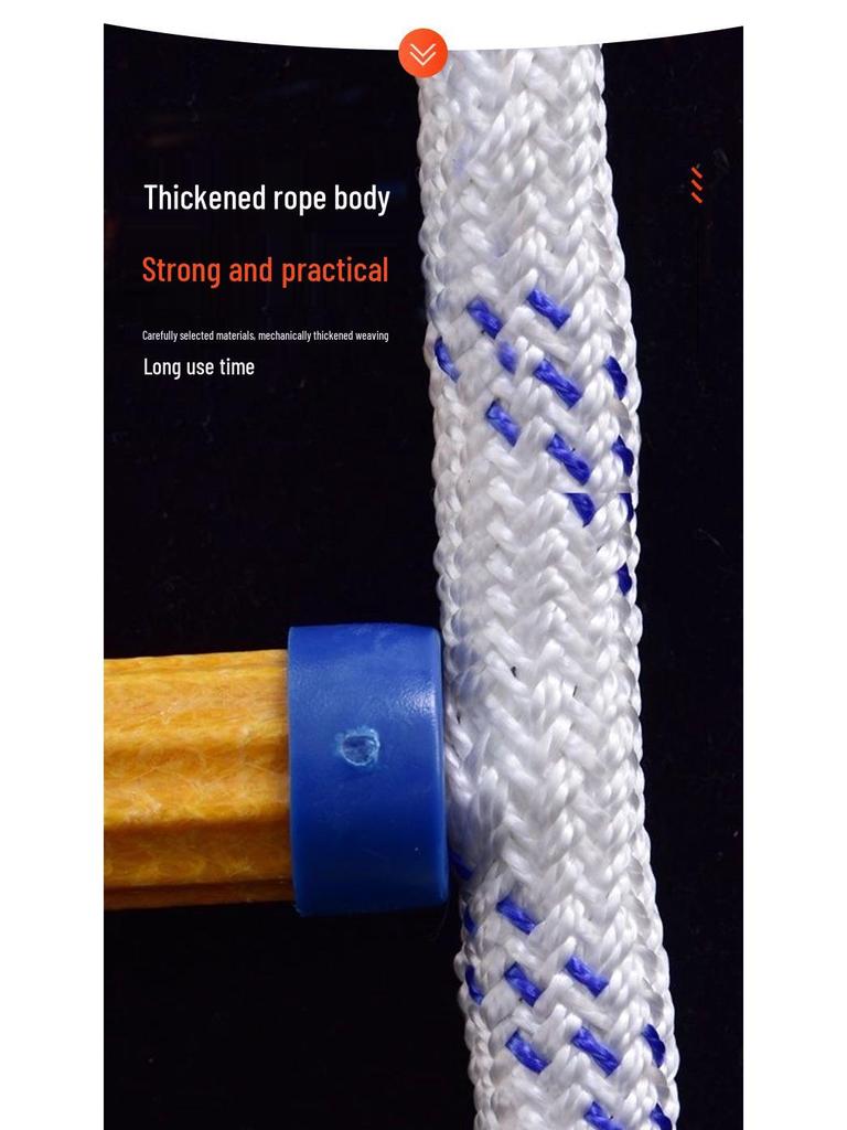 Resin Rope Rescue Ladder: Outdoor Climbing and Fire Escape Ladder for High-Rise Emergencies