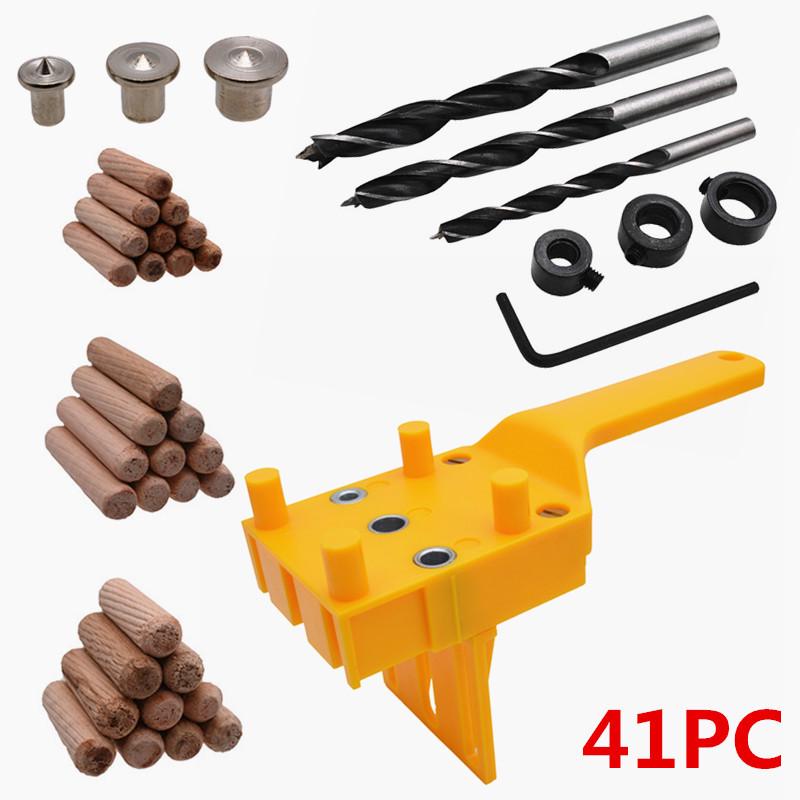 Wood Board Drilling Locator Tool for Dowel Jointing