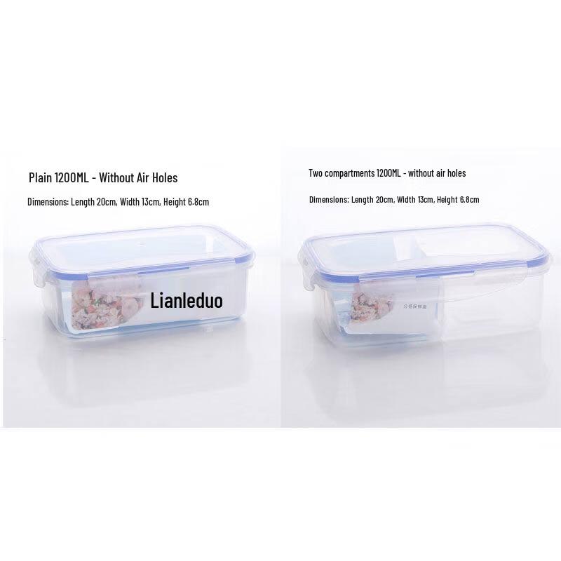 ZISIZ Food-Grade Plastic Fresh-Keeping Box