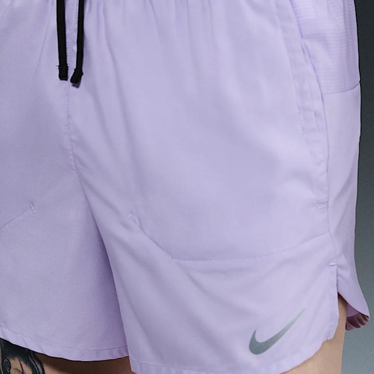 Nike Dry Fit Stride Soft Skin Comfortable Solid Color Sports Shorts Men Shorts Purple DM4756-515