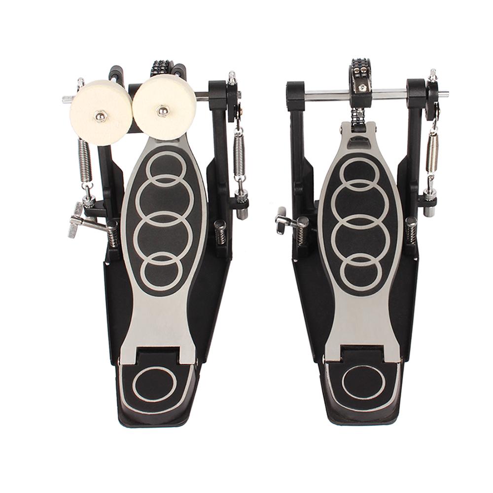 Double Bass Pedal Direct Drive Bass Drum Kick Pedaler