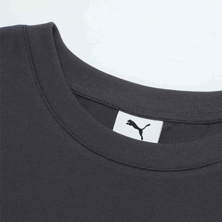 New PUMA SS25 CATLOGOTEE T Shirt Unisex Galaxy Gray 69 633855-69
