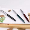 Lanxivi Genuine Hero 329 Fountain Pen with Fine Gold Arrow and Stainless Steel Cap 3-Piece Nib, Pattern,