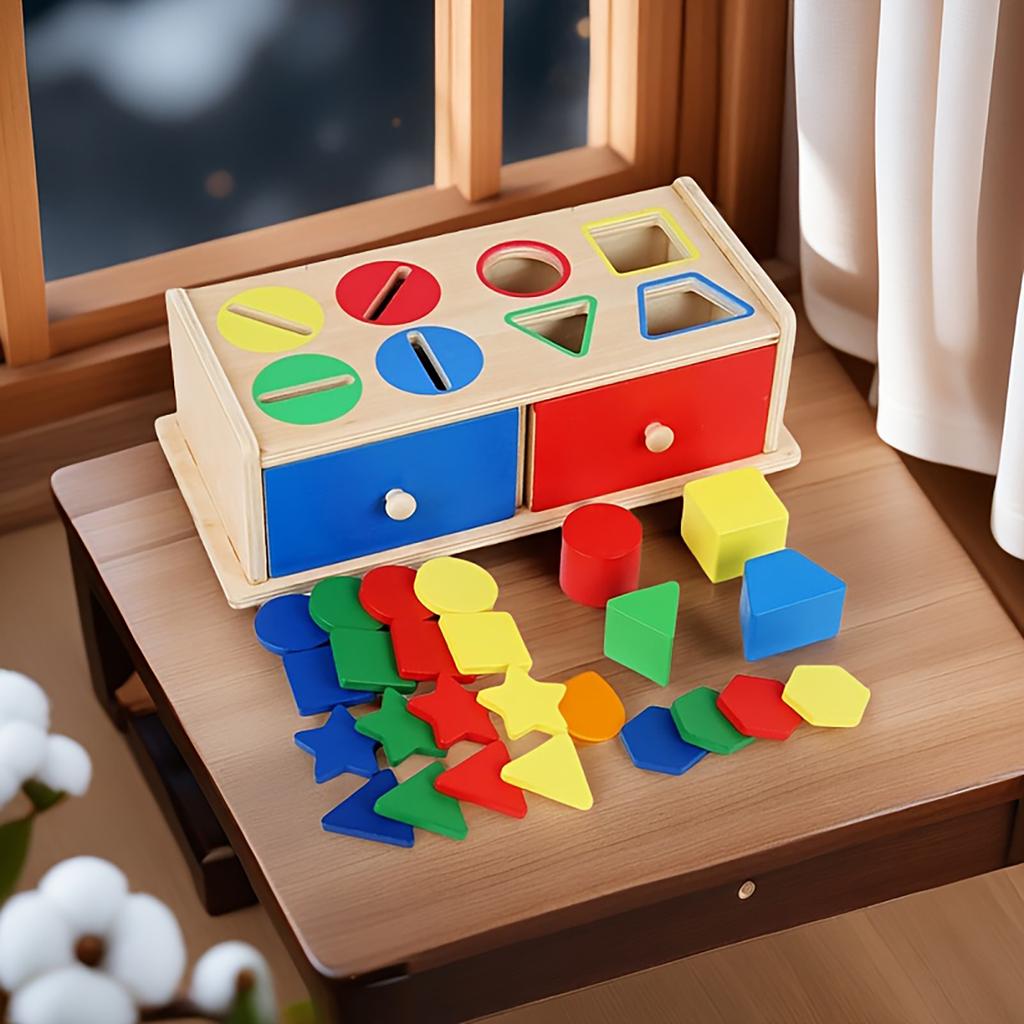 Baby Fine Motor Training Color Matching Shape Early Educational Toys