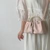 Folded messenger cloud bag sweet girl pearl handbag women's fashion versatile mini mobile phone small bag