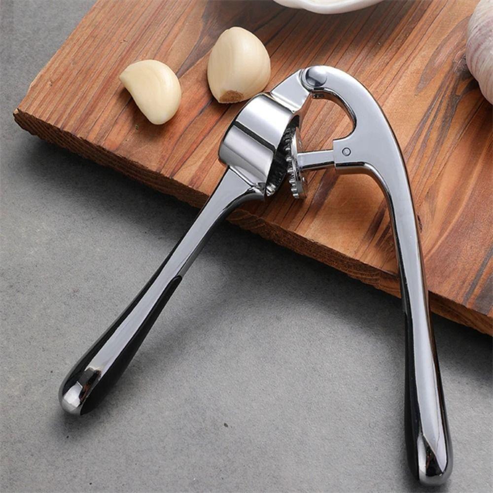 Ergonomic Handle Kitchen Garlic Press Manual Garlic Mincer Tool  Kitchen Accessories
