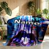 Custom Name Personalized Avatar Print Blanket, Home Decor, Bedroom, Sofa, Camping, Couch, Gifts for Birthday Christmas