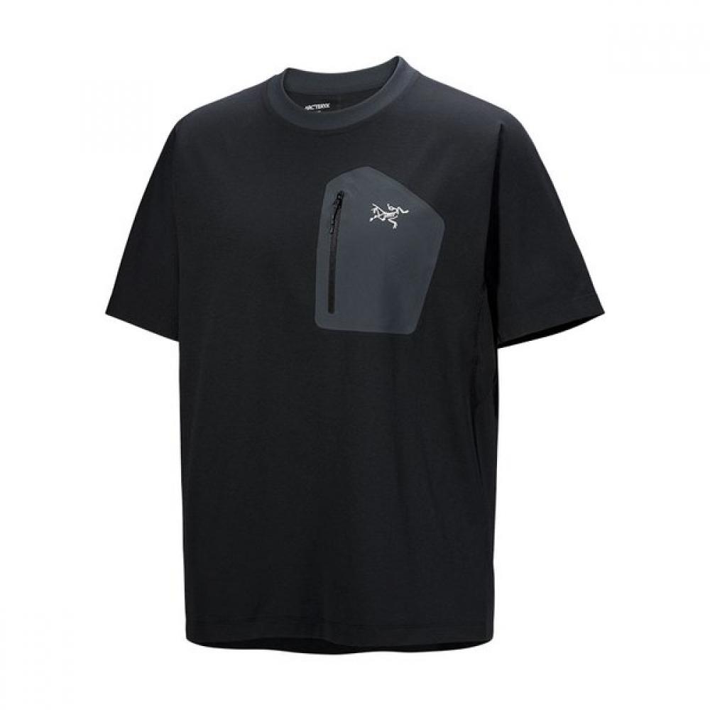 Arcteryx SS26 Concealed Pocket Shirt Men S atqSm09539 STONE RED / DK STONE/LG(105)