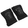 2Pcs Elbow Guards Good Cushioning Anti Slip Reflective Breathable Adjustment One Size Motocross Protector for Riding