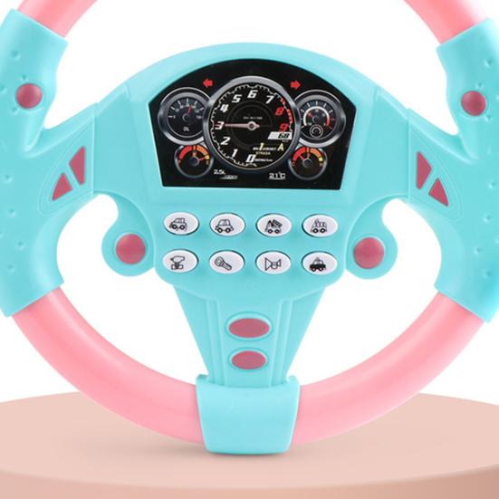 Fashion Auditory Cognition Brain Development Early Education Machine Kids Small Steering Wheel Toy for Children