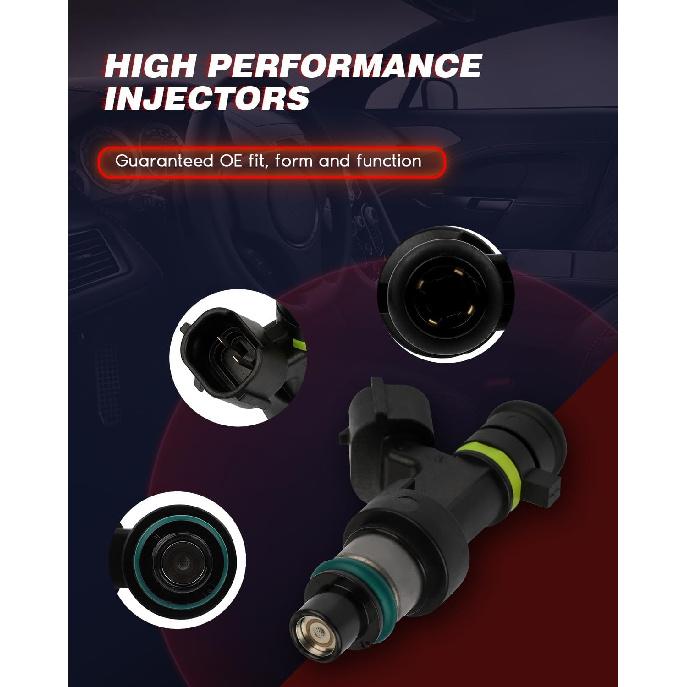 Fuel Injectors FIT For Nissan Sentra 2.0L 2007 2008 2009 2010 2012, Versa 1.8L 2007 2008 2009 2010 2012, Cube 1.8L 2009-2014, NV200 2.0L 2013