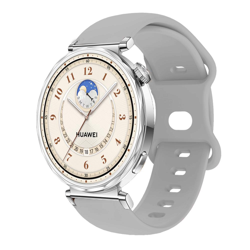 Straps Compatible with Huawei Watch GT5 41mm Waterproof Silicone Wristband for Huawei Watch GT5/GT4/GT5 Pro 18mm Universal Strap