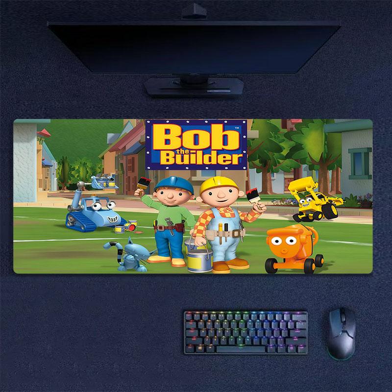 Bob Mouse Pad, Large Gaming Desk Mat, Non-slip XXL Mousepad for Laptop & Tablet, Mini PC Playmat with Stitched Edges