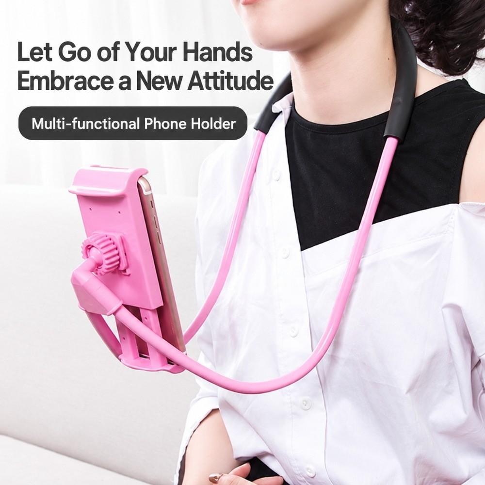 Hands Free Phone Stand Flexible Foldable Mobile Phone Stand New Lazy Bracket  Desktop Use