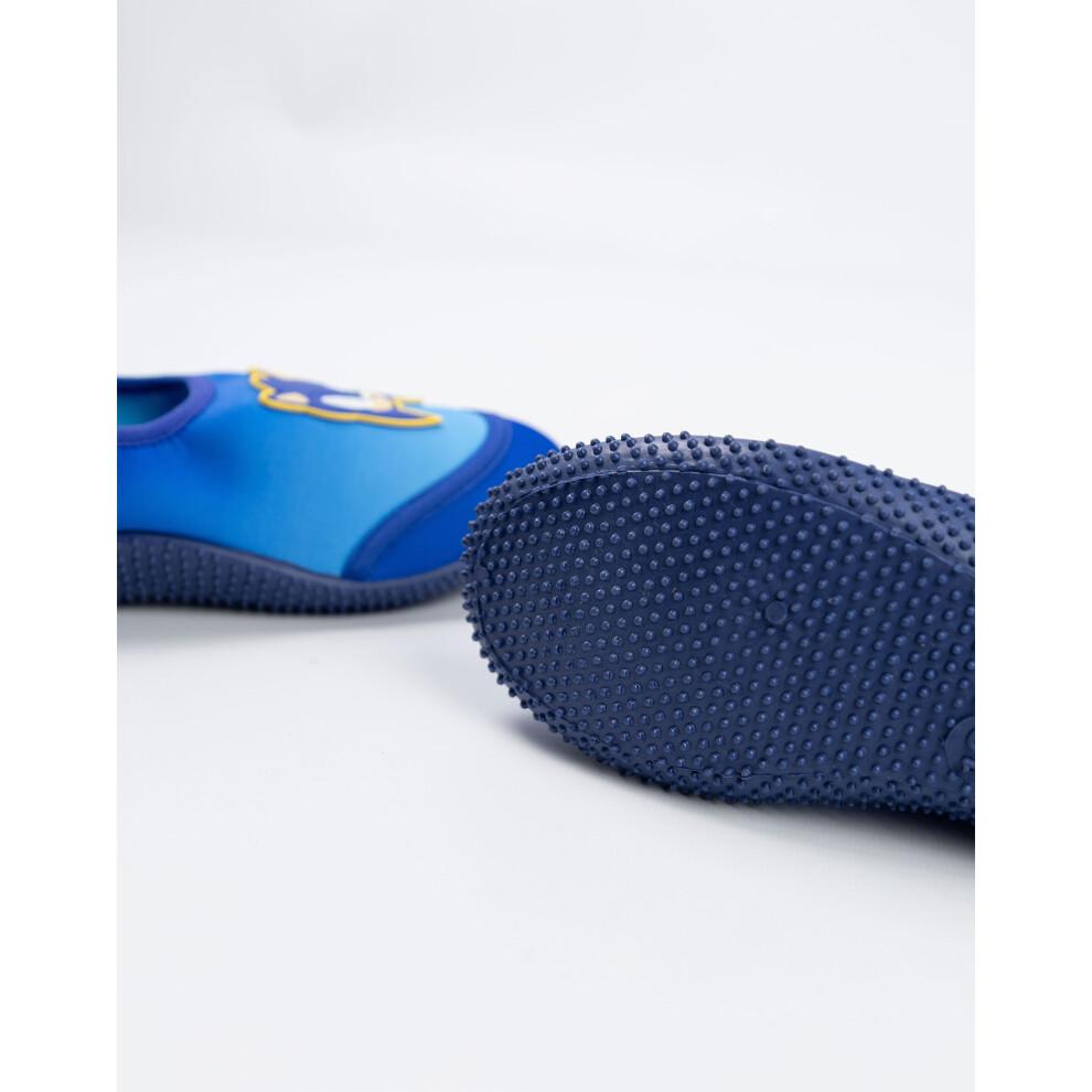 (10 UK Child) Sonic the Hedgehog Aqua Shoes (Boys Blue)