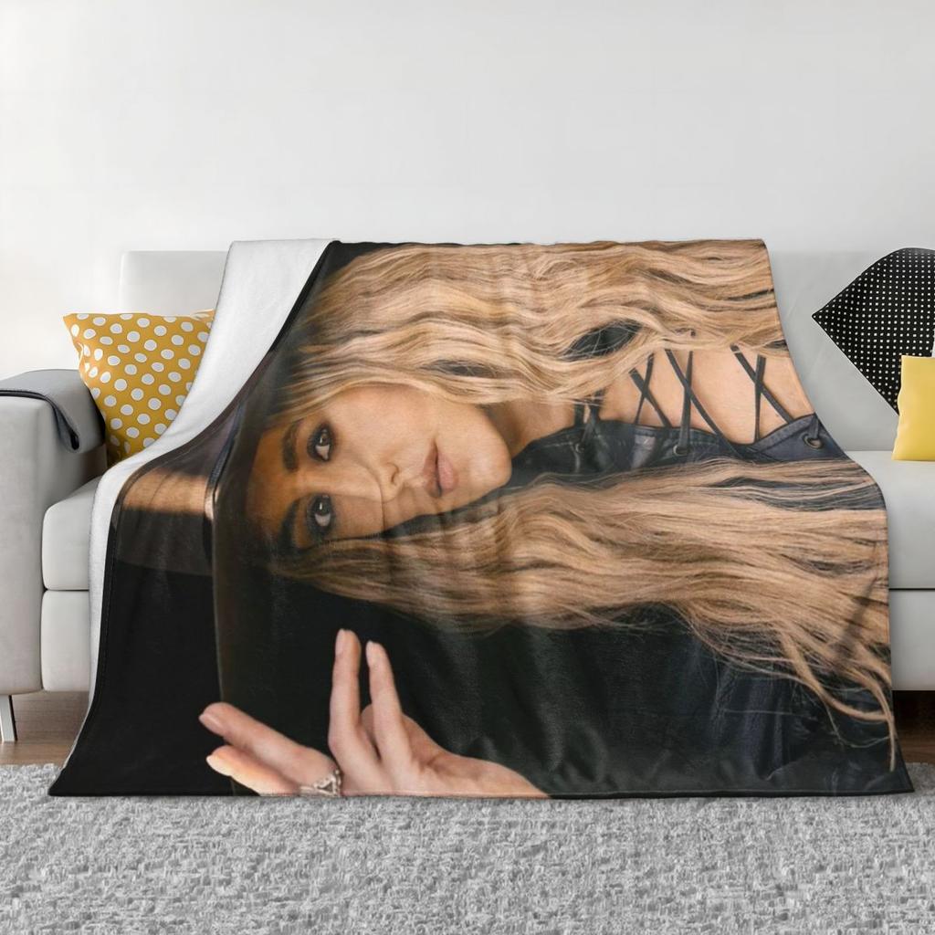 Lainey Wilson - Country's Cool Again Portrait Blankets Soft Warm Flannel Throw Blanket Bedding for Bed Room Picnic Travel Couch