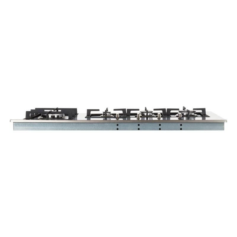 Fagor - 4fh-112glstx - Inox - Table De Cuisson Gaz 4 Feux - Triple Couronne - Encastrable